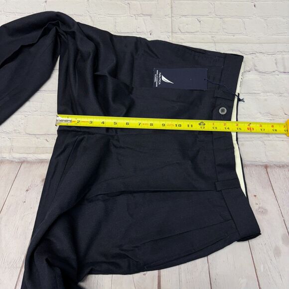 NWT Vintage Nautica Men Wool Cashmere Flannel Pants Size 32x32 Pleated D050 -11 - Picture 5 of 16